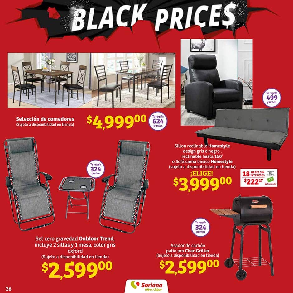 Folleto Soriana Black Prices del 22 al 30 de noviembre 2022 26