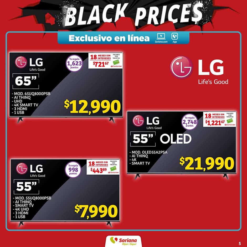 Folleto Soriana Black Prices del 22 al 30 de noviembre 2022 5