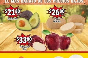 Frutas y Verduras Soriana Mercado 29 y 30 de noviembre 2022