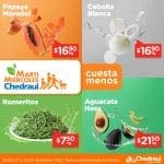Ofertas Chedraui Martimiércoles de frutas y verduras 27 y 28 de diciembre 2022
