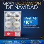 Liquidación Walmart Navidad 2022: Esferas navideñas a $10.03