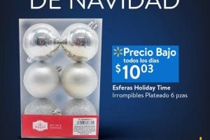 Liquidación Walmart Navidad 2022: Esferas navideñas a $10.03