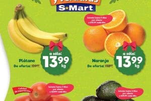 Ofertas SMart Frutas y Verduras del 13 al 15 de diciembre 2022