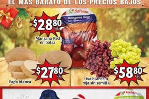 Frutas y Verduras Soriana Mercado 20 y 21 de diciembre 2022