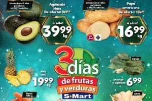 Ofertas SMart frutas y verduras del 31 de enero al 2 de febrero 2023