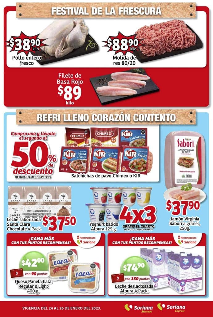 Folleto Soriana Mercado ofertas 25 y 26 de enero 2023 1