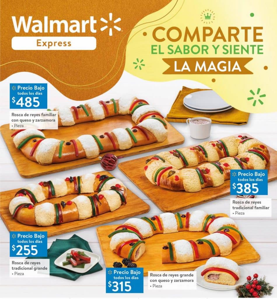 Folleto Walmart Express Rosca de Reyes 1 al 6 de enero 2023 1