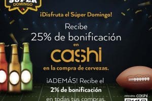 Bodega Aurrerá: 25% de bonificación en cervezas con Cashi Super Bowl 2023