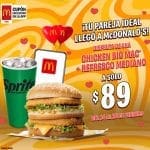 Cupón McDonalds: Chicken Big Mac + refresco mediano por $89
