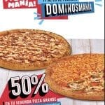 Domino's Pizza: Segunda Pizza grande al 50% de descuento