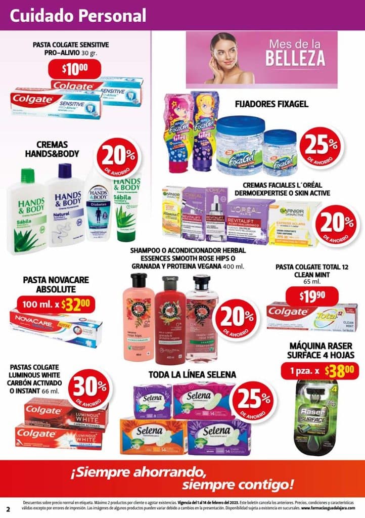 Folleto Farmacias Guadalajara ofertas del 1 al 14 de febrero 2023 2