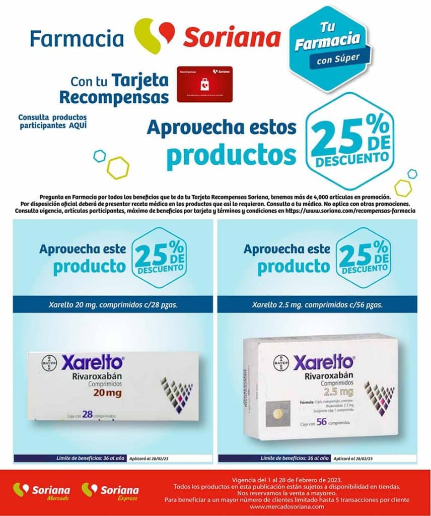 Folleto Soriana Mercado Ofertas de Farmacia Febrero 2023 36