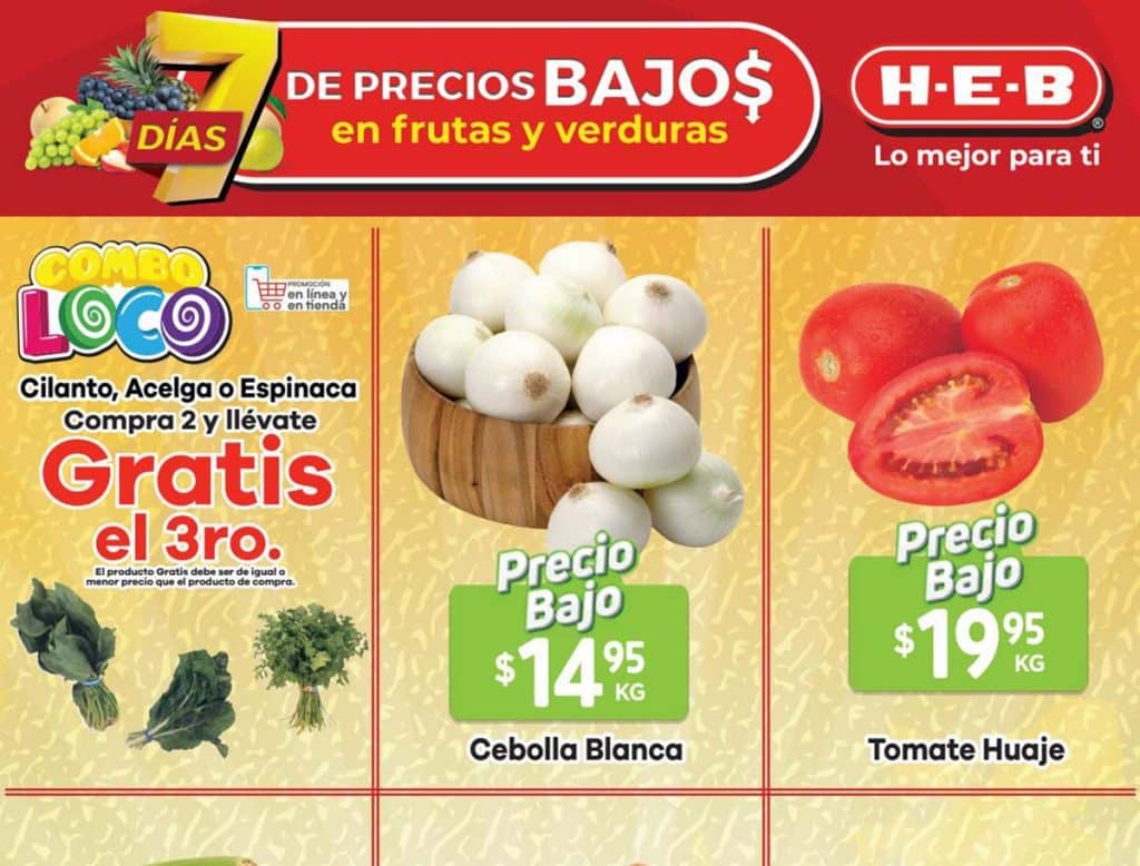 heb frutas verduras feb 14