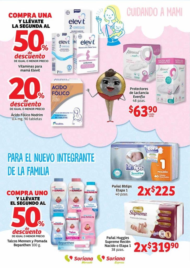 Folleto Soriana Mercado Ofertas de Bebés al 13 de febrero 2023 2