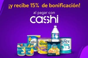 Walmart: 15% de bonificación en monedero Cashi comprando productos Nestlé