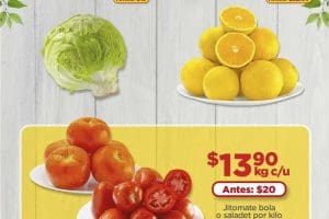 Ofertas Bodega Aurrerá frutas y verduras al 16 de marzo 2023