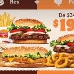 Burger King: Family king a precio especial de sólo $199