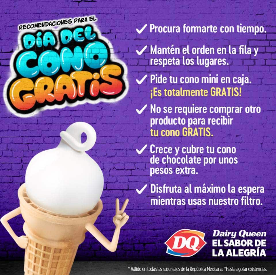 Dairy Queen Día del cono gratis 2023: Cono de helado GRATIS 2