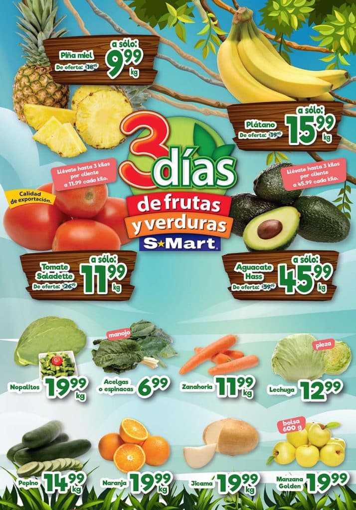 Folleto SMart frutas y verduras del 28 al 30 de marzo 2023 3