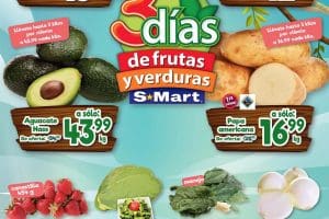 Ofertas SMart frutas y verduras del 7 al 9 de marzo 2023