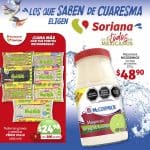 Folleto Soriana ofertas de cuaresma 14 al 30 de marzo 2023