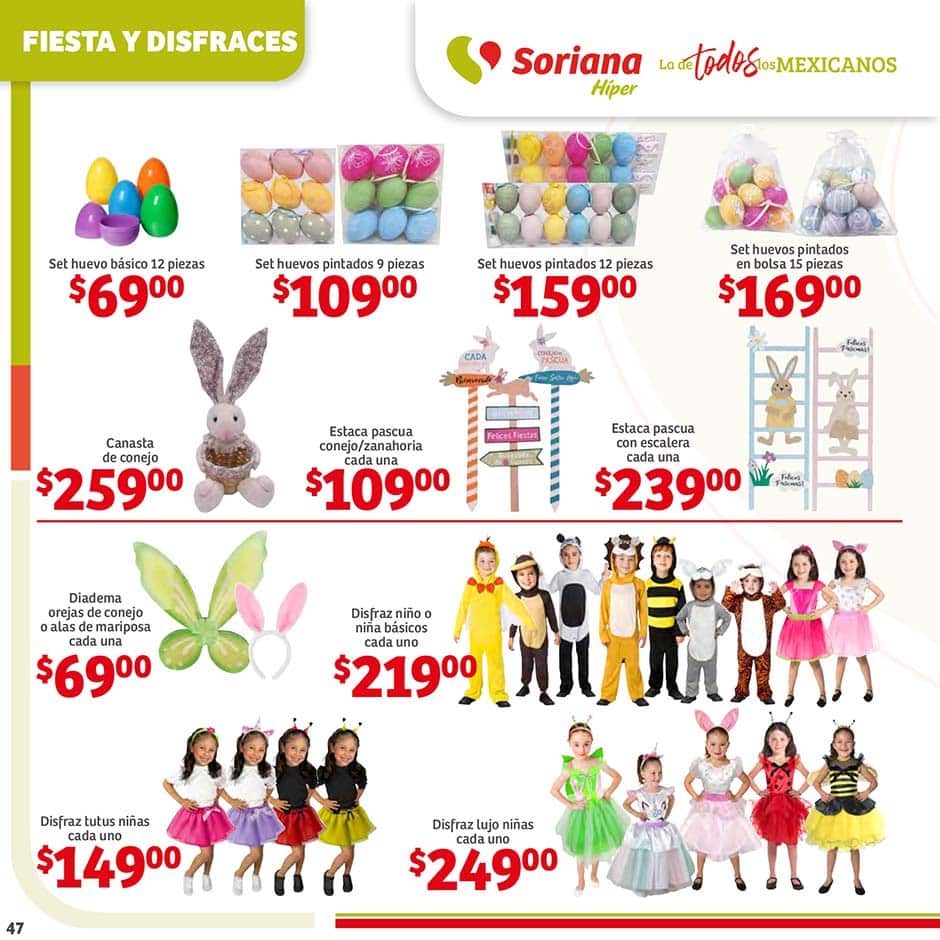 Folleto Soriana ofertas de cuaresma 14 al 30 de marzo 2023 47