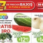 Ofertas HEB frutas y verduras del 4 al 10 de abril 2023