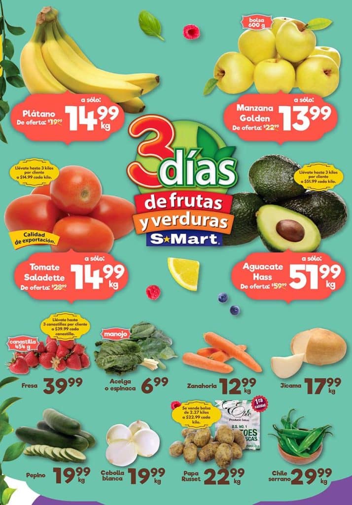 Folleto SMart frutas y verduras del 25 al 27 de abril 2023 3