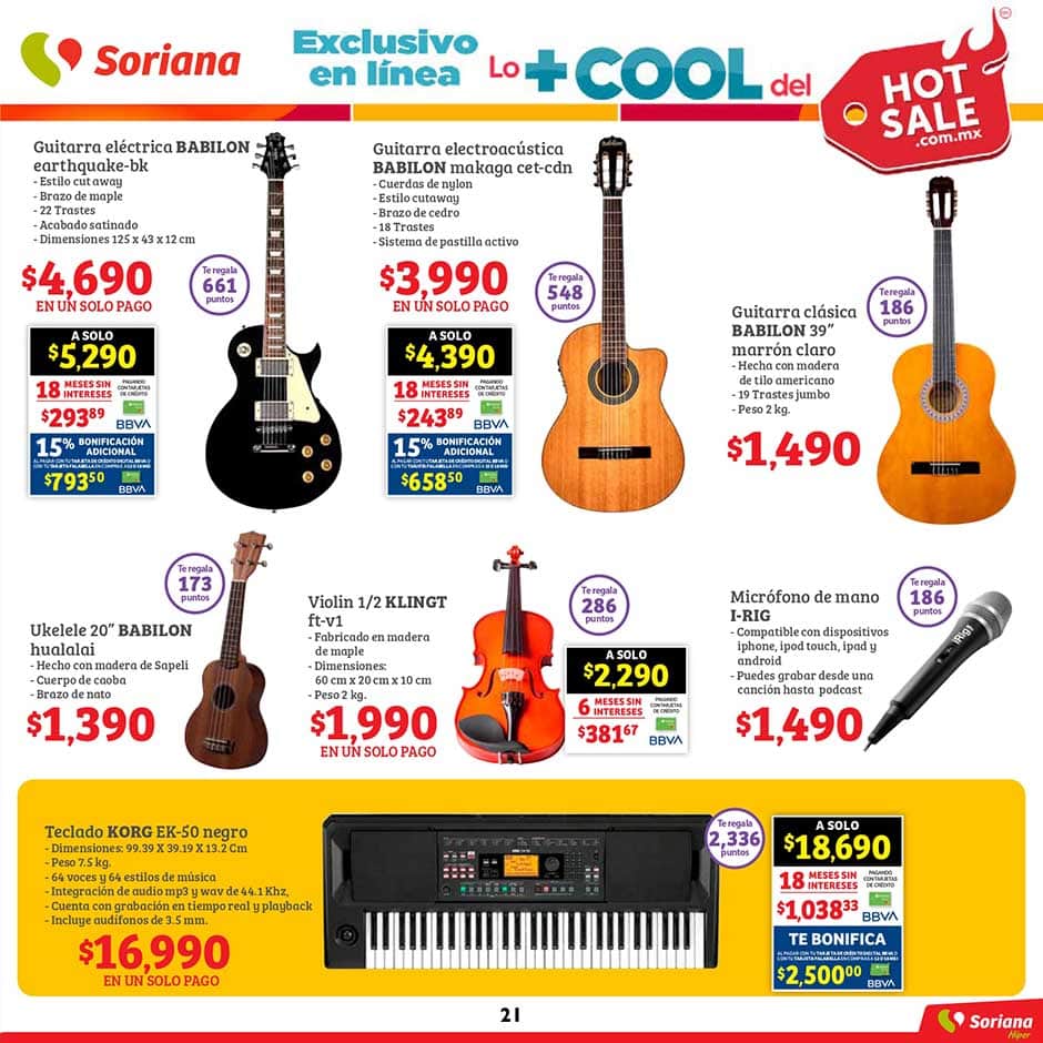 Folleto Soriana Hot Sale 2023 ofertas al 6 de junio 21