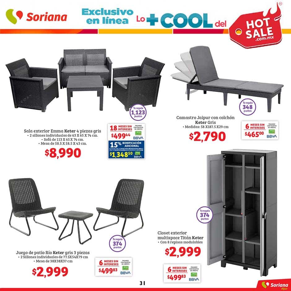 Folleto Soriana Hot Sale 2023 ofertas al 6 de junio 31