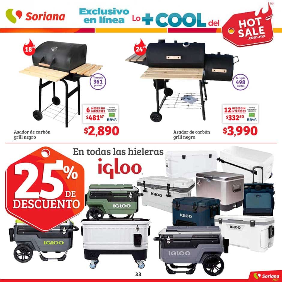 Folleto Soriana Hot Sale 2023 ofertas al 6 de junio 33