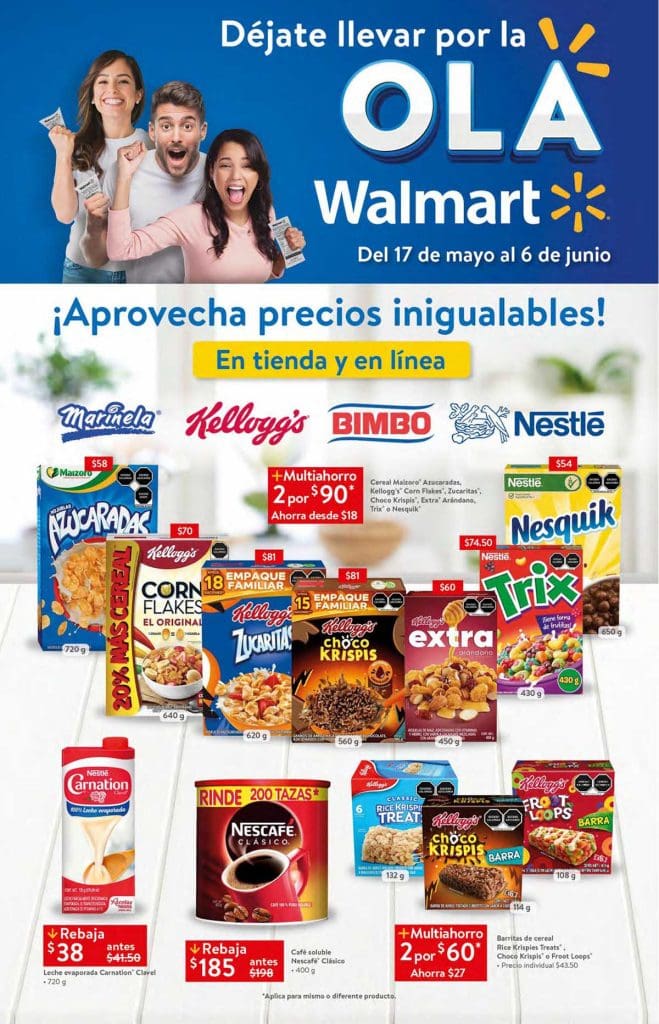 Folleto Walmart ofertas del 17 de mayo al 6 de junio de 2023 1