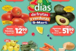 Folleto SMart frutas y verduras del 2 al 4 de mayo 2023
