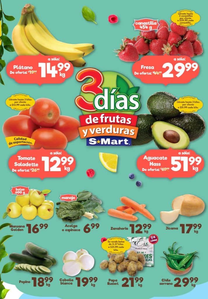 Folleto SMart frutas y verduras del 2 al 4 de mayo 2023 3