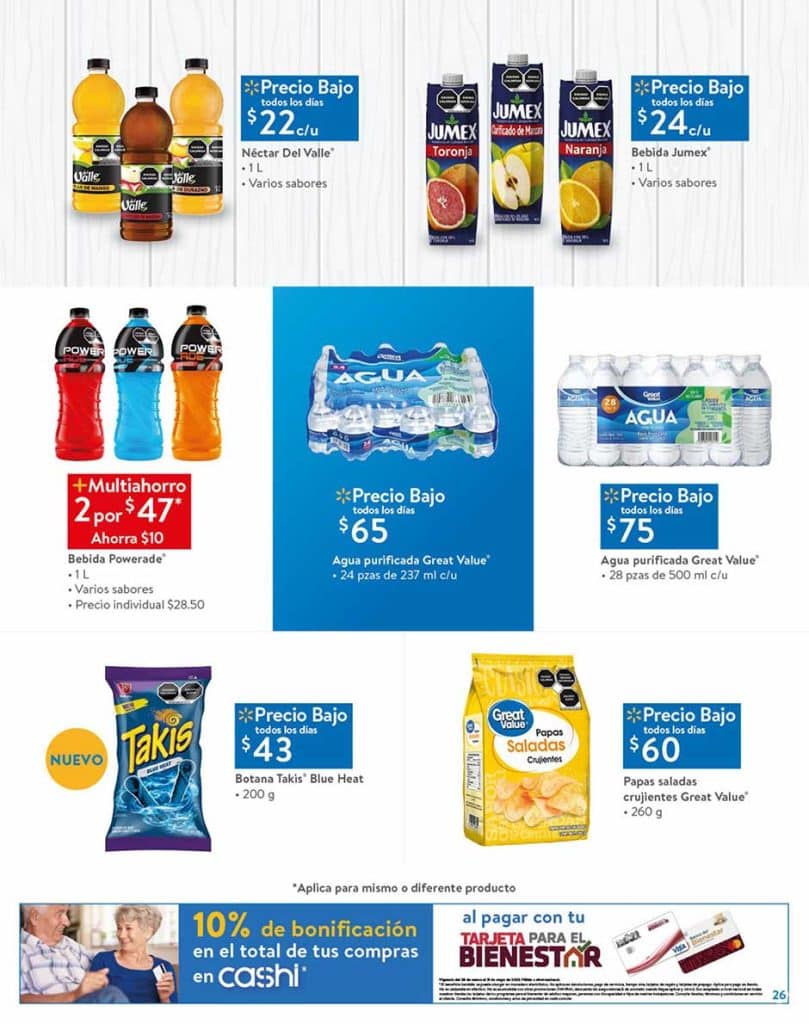 Folleto Walmart ofertas y precios bajos 1 al 16 de mayo 2023 26