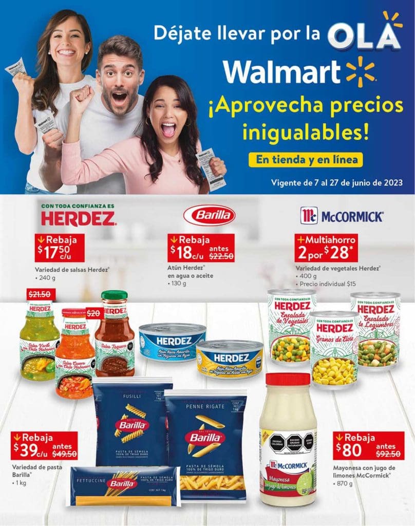 Folleto Walmart Precios Inigualables 7 al 27 de junio 2023 1