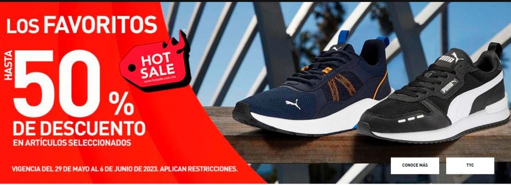Puma Hot Sale 2023: Hasta 50% de descuento en artículos seleccionados