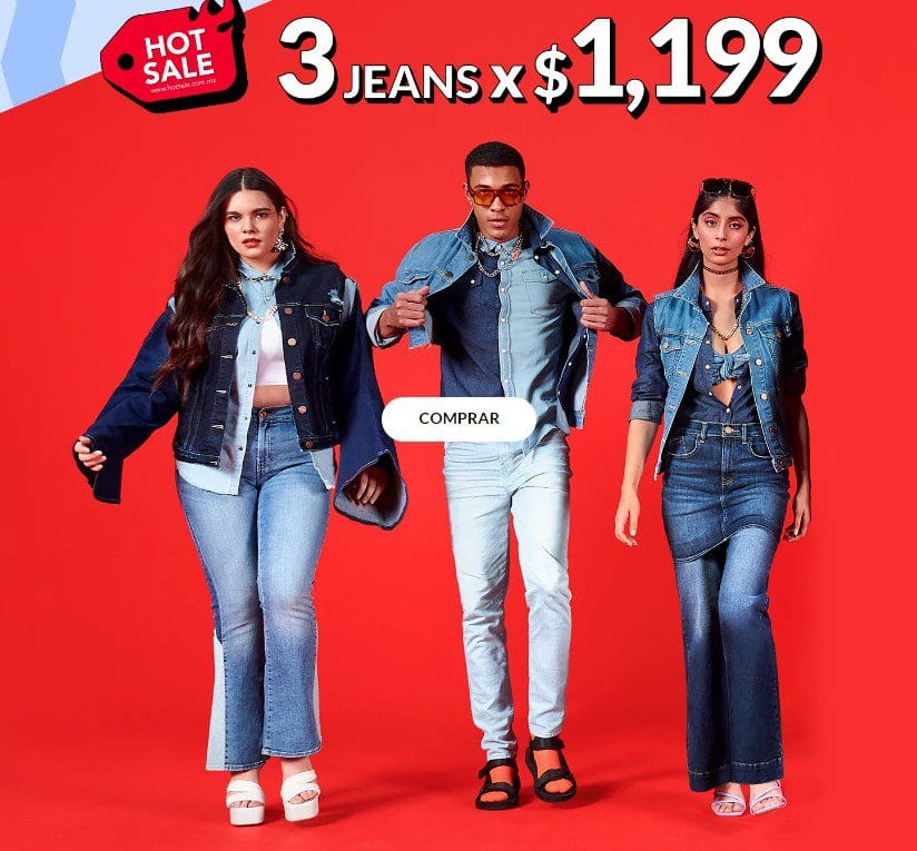 Ofertas Oggi Jeans Hot Sale 2023: Hasta 70% de descuento 2