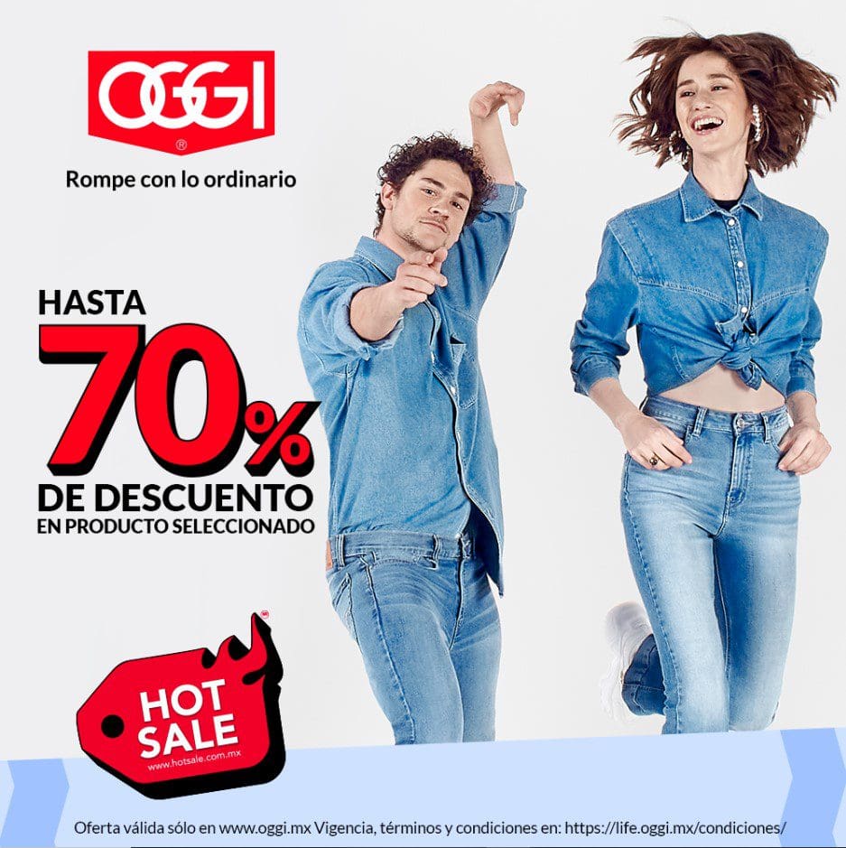 Ofertas Oggi Jeans Hot Sale 2023: Hasta 70% de descuento 3