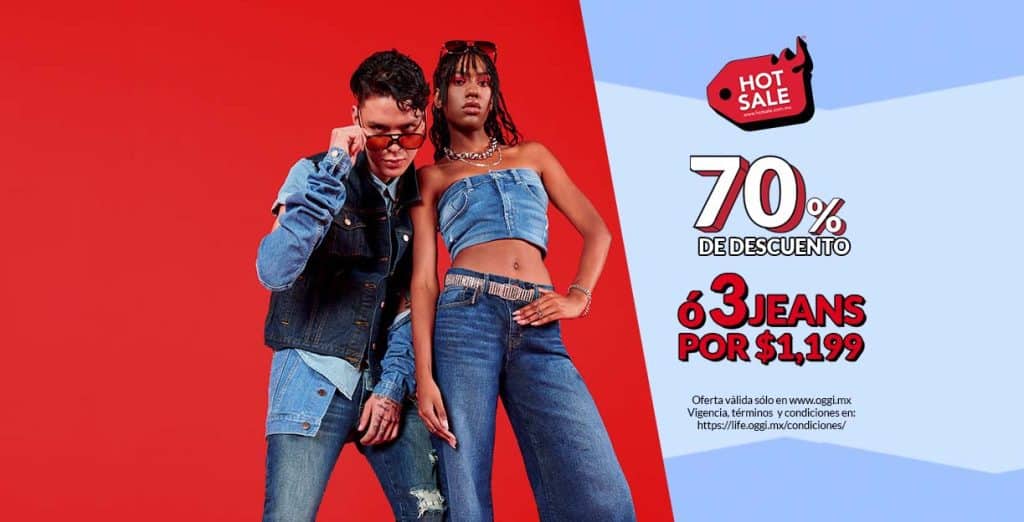 Ofertas Oggi Jeans Hot Sale 2023: Hasta 70% de descuento 4