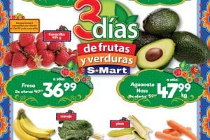 Folleto SMart frutas y verduras del 27 al 29 de junio 2023