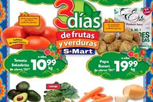 Folleto SMart frutas y verduras del 6 al 8 de junio 2023