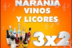 Temporada Naranja 2023 en La Comer: 3×2 en vinos y licores