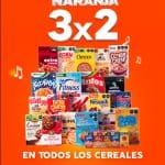 Temporada Naranja 2023: 3×2 en todos los cereales