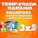 Temporada Naranja 2023: 3×2 en shampoos, jabones y acondicionadores