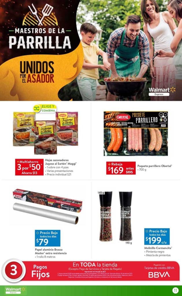 folleto walmart express julio 2023 11