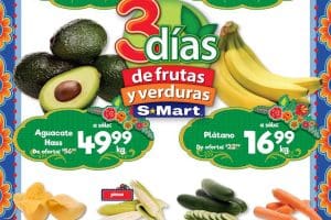 Folleto SMart frutas y verduras del 4 al 6 de julio 2023