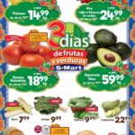 Ofertas SMart frutas y verduras del 25 al 27 de julio 2023