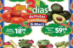 Folleto SMart frutas y verduras del 25 al 27 de julio 2023