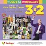 Julio Regalado 2023 en Soriana: 3×2 en vinos y licores